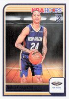 New Orleans Pelicans 2023 2024 Hoops Factory Sealed Team Set Featuring CJ McCollum and Zion Williamson with Jordan Hawkins Rookie Card Plus
