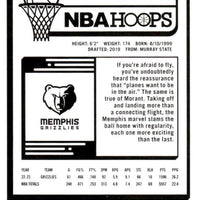 Ja Morant 2023 2024 Hoops Basketball Series Mint Card #23