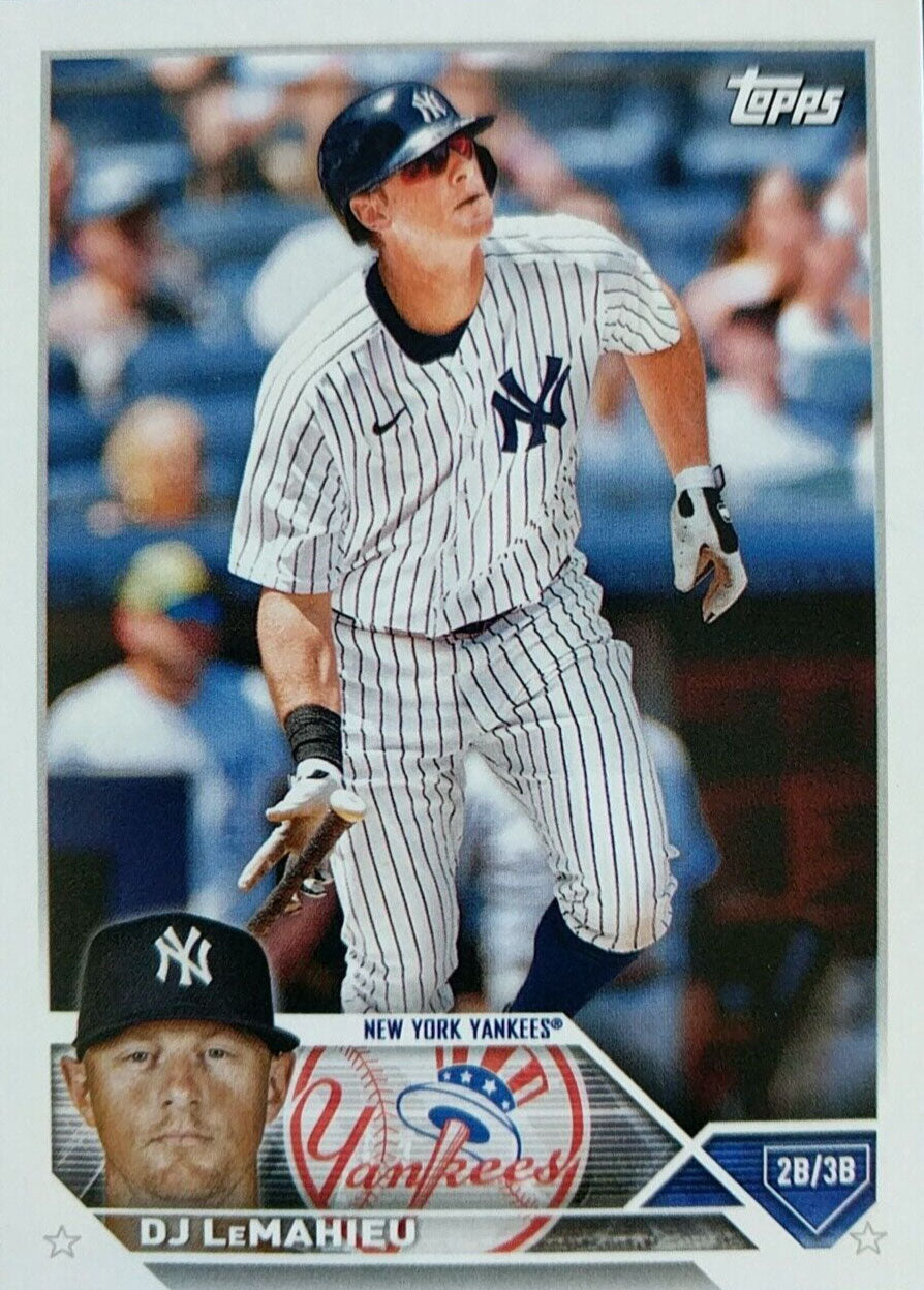 2023 Topps New York Yankees Baseball Cards Team Set