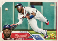 Atlanta Braves 2023 Topps Factory Sealed 17 Card Team Set with Rookie Cards of Michael Harris II and Vaughn Grissom
