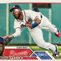 Atlanta Braves 2023 Topps Factory Sealed 17 Card Team Set with Rookie Cards of Michael Harris II and Vaughn Grissom