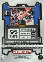 Luka Doncic 2023 2024 Panini Prizm Monopoly Series Mint Card #22
