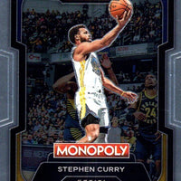 Stephen Curry 2023 2024 Panini Prizm Monopoly Series Mint Card #28