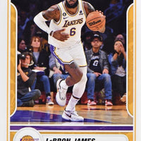 LeBron James 2023 2024 Panini Sticker Basketball Series Mint Card #2