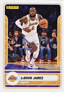 LeBron James 2023 2024 Panini Sticker Basketball Series Mint Card #2