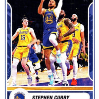 Stephen Curry 2023 2024 Panini Limited Edition Full Sized Sticker Card Series Mint Card #92