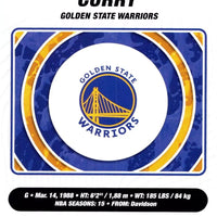 Stephen Curry 2023 2024 Panini Limited Edition Full Sized Sticker Card Series Mint Card #92