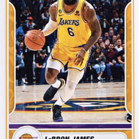 LeBron James 2023 2024 Panini Limited Edition Full Sized Sticker Card Series Mint Card #93
