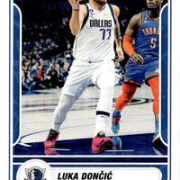Luca Doncic 2023 2024 Panini Limited Edition Full Sized Sticker Card Series Mint Card #95