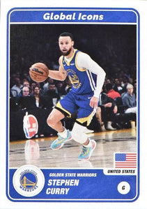Stephen Curry 2023 2024 Panini NBA Global Icons Sticker #69
