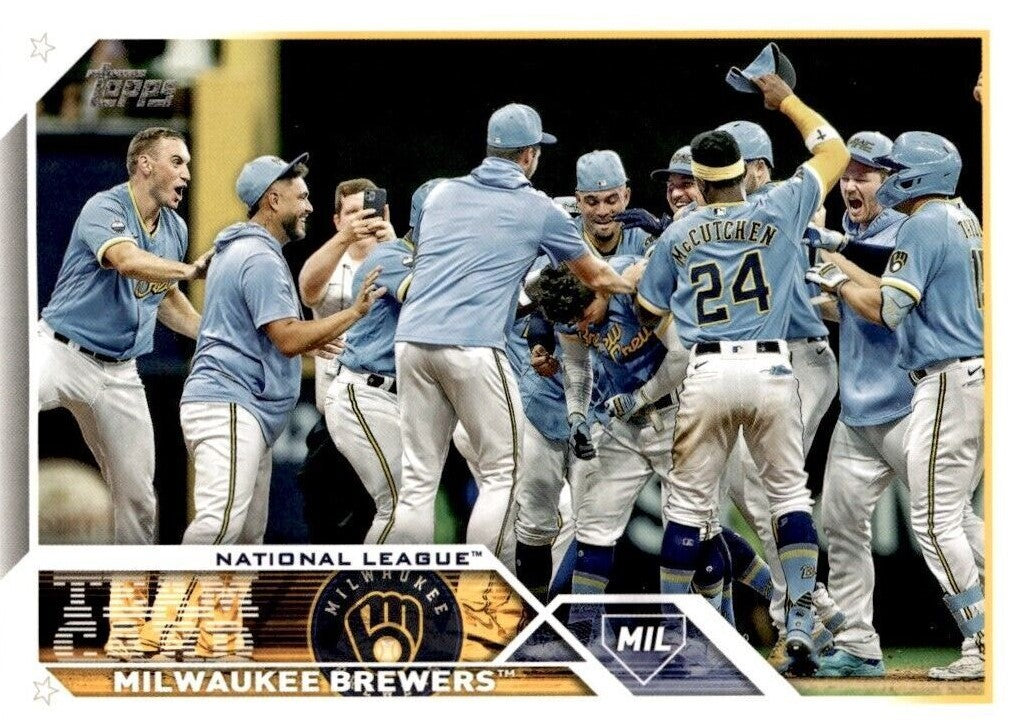  Milwaukee Brewers/Complete 2021 Topps Baseball Team