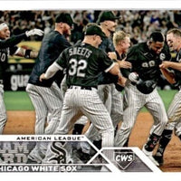 Chicago White Sox 2023 Topps Complete Mint Hand Collated 21 Card Team Set