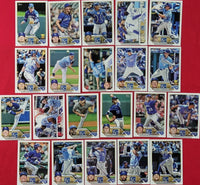 Kansas City Royals 2023 Topps Complete Mint Hand Collated 21 Card Team