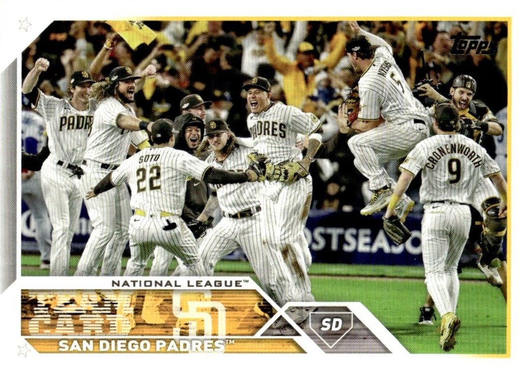San Diego Padres / 2023 Topps Padres Baseball Team Set (Series 1 and 2)  with (22) Cards!