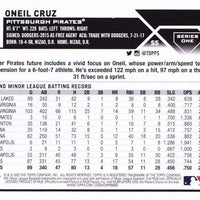 Pittsburgh Pirates 2023 Topps Complete Mint Hand Collated 22 Card Team Set with 5 Rookie and 2 Future Stars Cards Including Oneil Cruz Plus Veteran Players