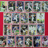 Pittsburgh Pirates 2023 Topps Complete Mint Hand Collated 22 Card Team Set with 5 Rookie and 2 Future Stars Cards Including Oneil Cruz Plus Veteran Players