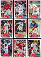 Boston Red Sox 2023 Topps Complete Mint Hand Collated 23 Card Team Set Featuring Rookie Cards of Masataka Yoshida, Triston Casas and Brayan Bello Plus Rafael Devers and More
