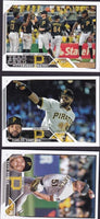 Pittsburgh Pirates 2023 Topps Complete Mint Hand Collated 22 Card Team Set with 5 Rookie and 2 Future Stars Cards Including Oneil Cruz Plus Veteran Players
