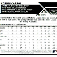 Arizona Diamondbacks 2023 Topps Complete Mint Hand Collated 23 Card Team Set Featuring Corbin Carroll Rookie Card #401 Plus