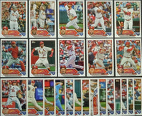 St. Louis Cardinals 2023 Topps Complete Mint Hand Collated 24 Card Team Set Featuring Rookie Cards of Jordan Walker and Nolan Gorman
