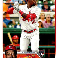 St. Louis Cardinals 2023 Topps Complete Mint Hand Collated 24 Card Team Set Featuring Rookie Cards of Jordan Walker and Nolan Gorman