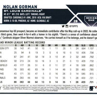 St. Louis Cardinals 2023 Topps Complete Mint Hand Collated 24 Card Team Set Featuring Rookie Cards of Jordan Walker and Nolan Gorman
