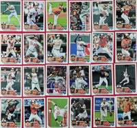 Baltimore Orioles 2023 Topps Complete 24 Card Team Set with 5 Rookie Cards including Adley Rutschman and Gunnar Henderson Plus
