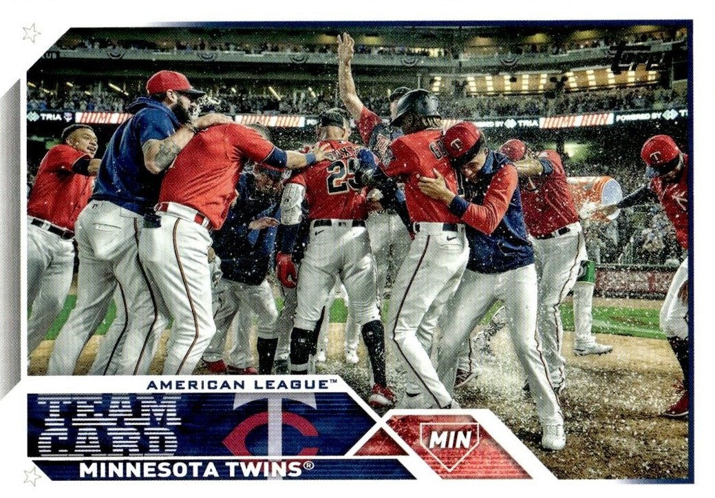 Minnesota Twins 2023 Topps Complete Mint Hand Collated 28 Card Team Se