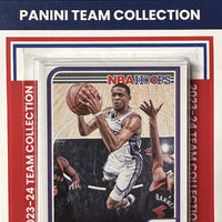 Sacramento Kings 2023 2024 Hoops Factory Sealed Team Set with Rookie Cards of Colby Jones and Jalen Slawson