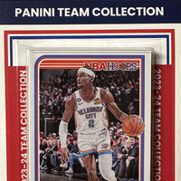 2023 2024 Panini HOOPS Basketball COMPLETE Run of 30 Different Individual Team Sets including Celtics, Warriors, Lakers, Spurs with Victor Wembanyama Rookie Card #277, Nuggets, Knicks and 24 Others
