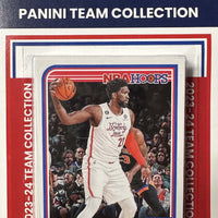2023 2024 Panini HOOPS Basketball COMPLETE Run of 30 Different Individual Team Sets including Celtics, Warriors, Lakers, Spurs with Victor Wembanyama Rookie Card #277, Nuggets, Knicks and 24 Others