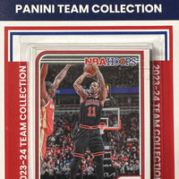 Chicago Bulls 2023 2024 Hoops Factory Sealed Team Set with Julian Phillips Rookie Card