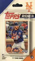 New York Mets 2023 Topps Factory Sealed 17 Card Team Set with Kodai Senga Rookie Card Plus
