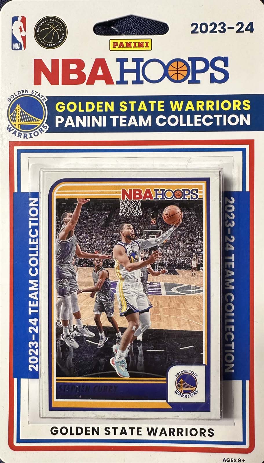 Golden State Warriors 2023 2024 Hoops Factory Sealed Team Set with Stephen Curry Plus