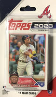 Oakland Athletics 2023 Topps Factory Sealed 17 Card Team Set with 5 Ro