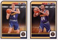 Denver Nuggets 2023 2024 Hoops Factory Sealed Team Set with 3 Rookie Cards Plus
