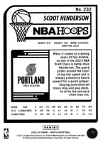 Portland Trail Blazers 2023 2024 Hoops Factory Sealed Team Set Featuring Rookie Cards of Scoot Henderson, Kris Murray and Rayan Rupert
