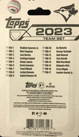 Toronto Blue Jays 2023 Topps Factory Sealed 17 Card Team Set
