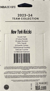 New York Knicks 2023 2024 Hoops Factory Sealed Team Set