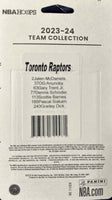 Toronto Raptors 2023 2024 Hoops Factory Sealed Team Set with Gradey Dick Rookie Card
