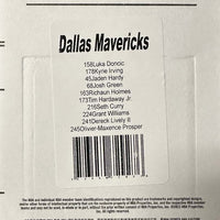 Dallas Mavericks 2023 2024 Hoops Factory Sealed Team Set with Luka Doncic Plus