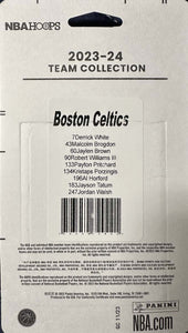 Boston Celtics 2023 2024 Hoops Factory Sealed Team Set with Jayson Tatum and Jaylen Brown Plus