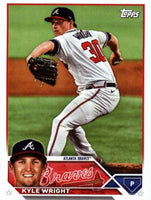 Atlanta Braves 2023 Topps Factory Sealed 17 Card Team Set with Rookie Cards of Michael Harris II and Vaughn Grissom
