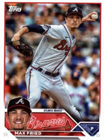 Atlanta Braves 2023 Topps Cards Michael Harris Vaughn Grissom 