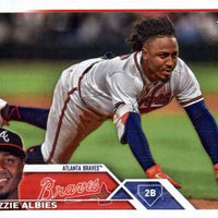 Atlanta Braves 2023 Topps Factory Sealed 17 Card Team Set with Rookie Cards of Michael Harris II and Vaughn Grissom