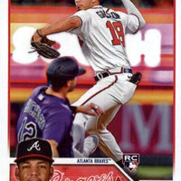 Atlanta Braves 2023 Topps Factory Sealed 17 Card Team Set with Rookie Cards of Michael Harris II and Vaughn Grissom