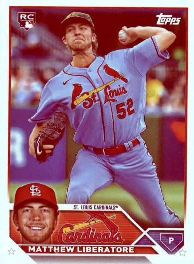 St Louis Cardinals 2023 Topps Factory Sealed 17 Card Team Set with