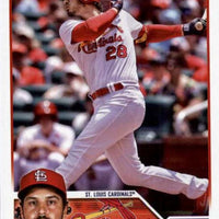 St Louis Cardinals 2023 Topps Factory Sealed 17 Card Team Set with 4 Rookie Cards Plus