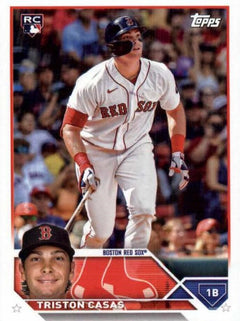 Topps Boston Red Sox 2023 Baseball Cards 17-Card Team Set