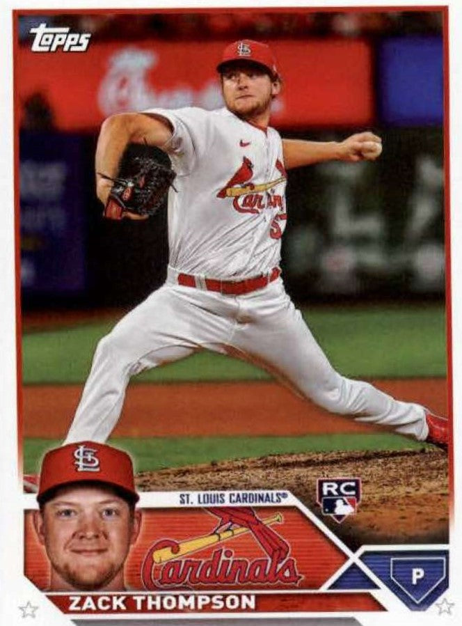 2023 Topps St. Louis Cardinals Baseball ~ 17-Card Factory Sealed Team Set